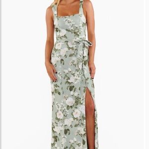 Show me your Mumu - Paris gown in secret garden stretch